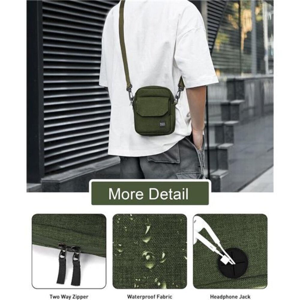 𝑺𝒎𝒂𝒍𝒍 𝑪𝒓𝒐𝒔𝒔𝒃𝒐𝒅𝒚 𝑩𝒂𝒈 𝑺𝒊𝒅𝒆 𝑺𝒉𝒐𝒖𝒍𝒅𝒆𝒓 𝑩𝒂𝒈 - Picture 2 of 7